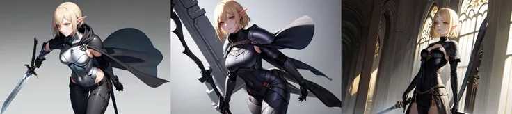 highly insanely detailed, masterpiece, top quality, best quality, highres, 4k, 8k, RAW photo, (very aesthetic, beautiful and aesthetic),
__lazy-wildcards/cosplay-char/claymore/clare/prompts__,
<lora:claymore_clare-10:0>,
1girl, solo,
a beautiful elvish girl,
__lazy-wildcards/dataset/background__,âââ