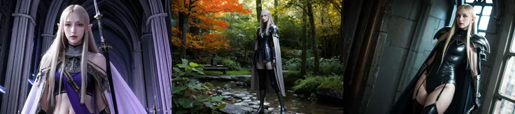 highly insanely detailed, masterpiece, top quality, best quality, highres, 4k, 8k, RAW photo, (very aesthetic, beautiful and aesthetic), 
__lazy-wildcards/cosplay-char/claymore/galatea/prompts__, 
<lora:claymore galatea-lora-nochekaiser:0.7>, 
1girl, solo, 
a beautiful elvish girl, 
__lazy-wildcards/dataset/background__,âââ