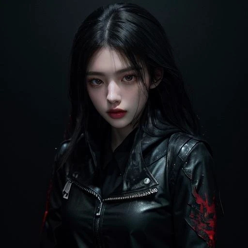 highly insanely detailed, masterpiece, top quality, best quality, highres, 4k, 8k, RAW photo, (very aesthetic, beautiful and aesthetic),
grimm \(rwby\),monster ,corruption,
soaked wet wirls, clothed dressed,
<lora:Actress_DeguchiNatsuki-10:0.8>,
1girl, solo,
matte black background,âââ