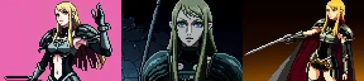 highly insanely detailed, masterpiece, top quality, best quality, highres, 4k, 8k, RAW photo, (very aesthetic, beautiful and aesthetic),
__lazy-wildcards/cosplay-char/claymore/galatea/prompts__,
<lora:claymore galatea-lora-nochekaiser:1>,
1girl, solo,
a beautiful elvish girl,
__lazy-wildcards/dataset/background__,âââ