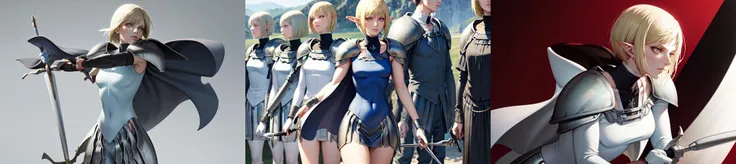highly insanely detailed, masterpiece, top quality, best quality, highres, 4k, 8k, RAW photo, (very aesthetic, beautiful and aesthetic),
__lazy-wildcards/cosplay-char/claymore/clare/prompts__,
<lora:claymore_clare-10:0.8>,
1girl, solo,
a beautiful elvish girl,
__lazy-wildcards/dataset/background__,âââ