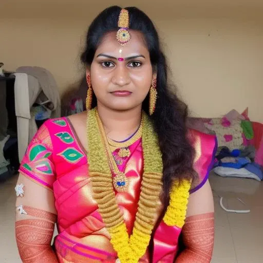 Fair Tamil wife, Latina_Indian, fair_skin,curvy, shy,normal face