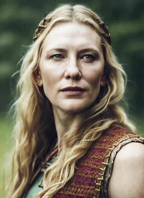 A stunning intricate full color portrait of (sks woman:1) as (viking warrior), (barbarian), epic character composition, by ilya kuvshinov, alessio albi, nina masic, sharp focus, natural lighting, subsurface scattering, f2, 35mm, film grain, <lora:locon_cate_v1_from_v1_64_32:1.25>
