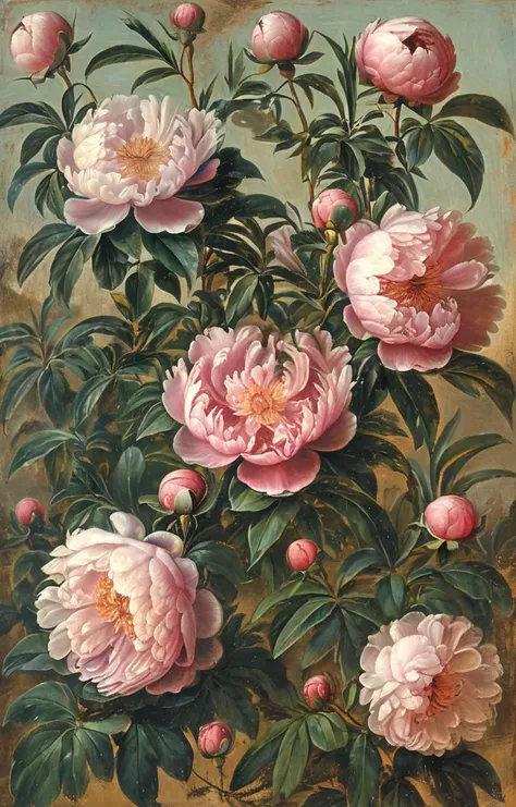 masterpiece,best quality,<lora:tbh196-sdxl:0.9>,illustration,style of Raphael
 decaying peonies