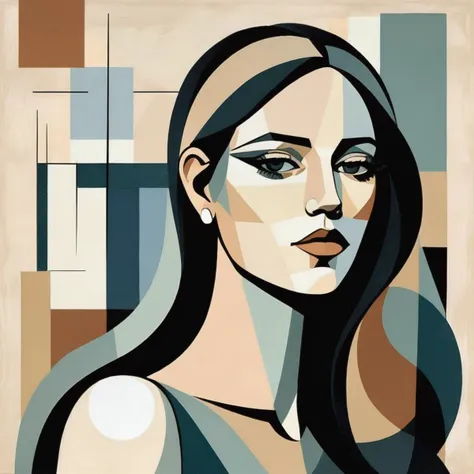 Picasso cubism art of a woman,subtle colors, minimalist, faint,  jenxortega,  <lora:jenortega_juggerX_xl_1_st_wocap_merger_43prev_24_39_05_03_02-jenxortega:1>