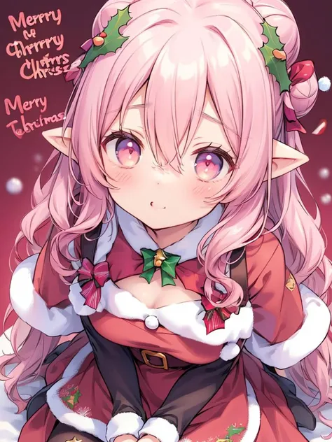 ichiban iiewo tanomu,(((highly detailed image of the (text 'xmas') formed by chocolate badge on very cute gothic dress))),sit,ite girl,(pink ultra long wavy hair:1.4), (timid bashful),ahoge,(pink braided bun hair with white bunny ears),aqua eyes,(tareme),(big eyes:1.5),(pointy ears),simple heart background
<lora:hotarublurbk_v100:0.6>
<lora:a style flat2:-0.33>
<lora:realistic_LECO:-1.1>
<lora:realistic:0.1>
<lora:å¹¼ææ¸²æ_CuteRender:0.4> kawj