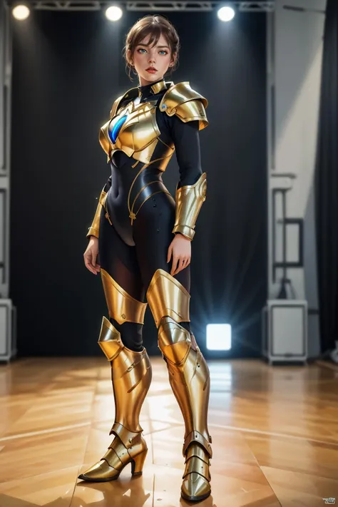 8k,highres,absurdres,masterpiece,best quality,original,extremely detailed CG,extremely detailed wallpaper,perfect lighting,<lyco:GoodHands-beta2:1>,
1girl,solo,blurry_background,looking_at_viewer,standing on the stage,
<lora:Versatile_HD_Power_Armor_For_SD_1.5:0.7>,power armor,armor,armored_boots,bodysuit,