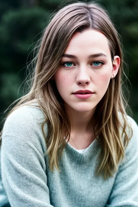 photo of beautiful (Koh_VictoriaPerdetti:0.99), a woman with perfect hair, wearing (green pullover:1.1), ((Science Academia:1.1)), (plain white background:1.1), (happy:1.2), modelshoot style, (extremely detailed CG unity 8k wallpaper), professional majestic (photography by massimo vitali:1.1), (Plaubel Makina W67 Camera), 24mm, exposure blend, hdr, faded, extremely intricate, High (Detail:1.1), Sharp focus, dramatic, soft cinematic light, (upper body), (looking at viewer), (detailed pupils), 24mm, 4k textures, soft cinematic light, adobe lightroom, photolab, elegant, ((((cinematic look)))), soothing tones, insane details, hyperdetailed, low contrast