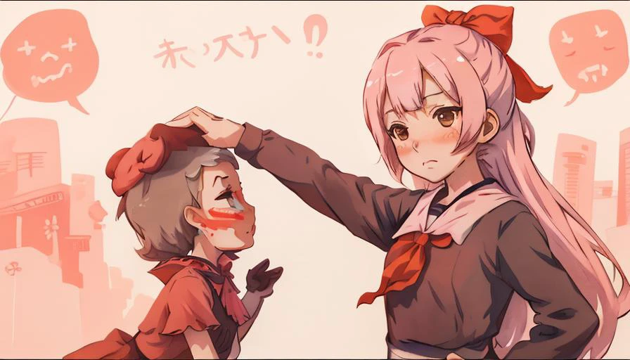 chotto matte sempai <lora:soviet-poster:0.9>