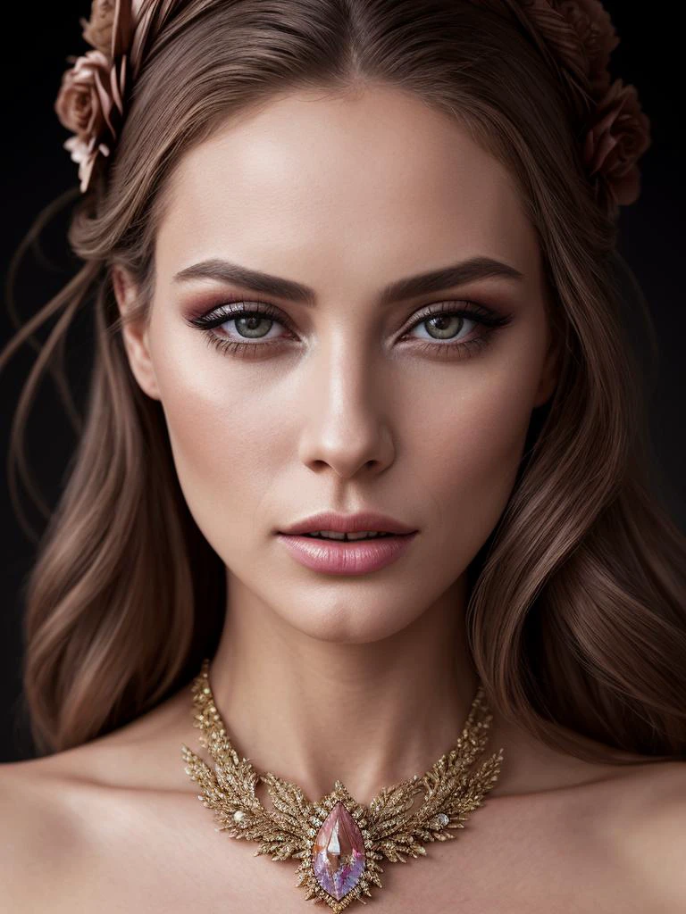 Hyper detailed photograph of a captivating portrait of a beautiful female fashion model, adorned with haute couture and a superior expression |
award winning realistic photograph by the world best portrait photographer, vivid fantasy colours, nikon, breathtaking, groundbreaking, superb, outstanding, lensculture portrait awards, photoshopped, dramatic lighting, 8 k, hi res, |
<lora:Stoked-Reality-LORA-v1-0:0.5>
