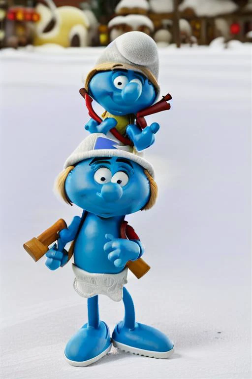 best quality, 1boy, solo, actionauf, detail face,(portrait:1.2), Depth of Field, Portrait , Lovely Small Breasts, upper Body , looking at viewer, ninja suit, freeze, snow, mask, face mask, <lora:smurfette1:1>, smurfette
