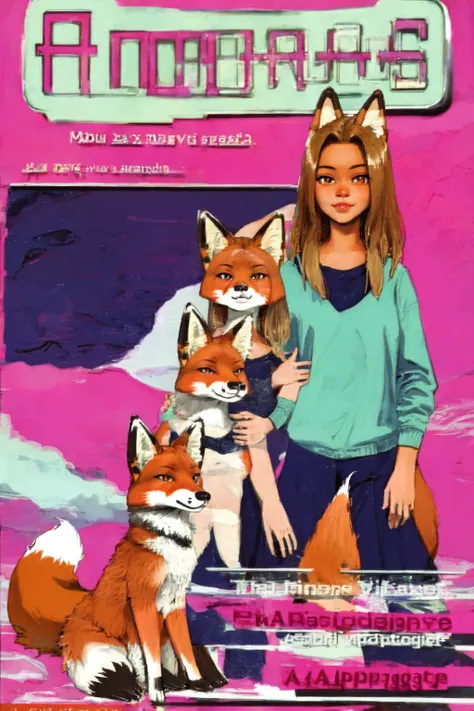 1girl, fox <lyco:Animorphs4-40:1>