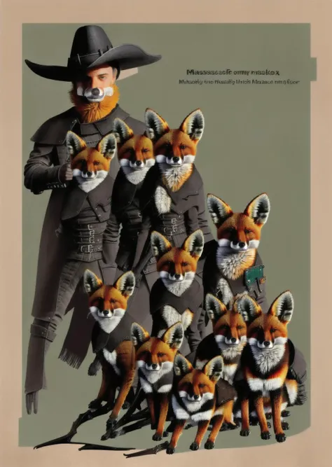 masterpiece, best quality, musketeer, <lora:knight_v4.1SD:0.8> Bat-Eared Fox, stunning, <lora:Animorphs4-40:1>