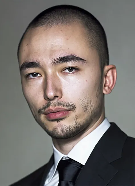 A stunning intricate full color portrait of (sks person:1), wearing a black official suit, epic character composition, by ilya kuvshinov, alessio albi, nina masic, sharp focus, natural lighting, subsurface scattering, f2, 35mm, film grain, <lora:locon_ranton_v1_from_v1_64_32:1.25>