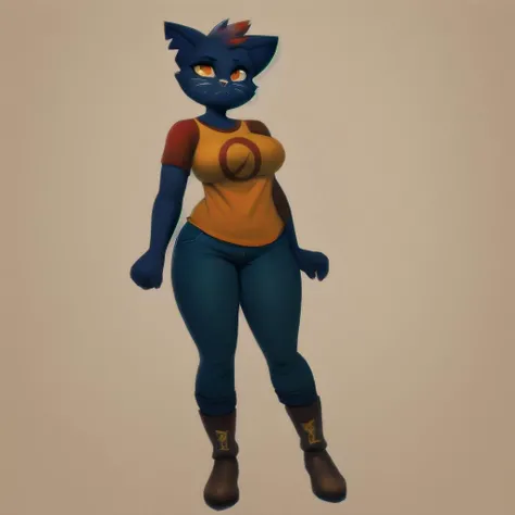 high quality, best quality, masterpiece, high res, mae borowski, furry, anthro, 1girl, adult, female, paws, standing <lora:MaeBorowski:0.6>