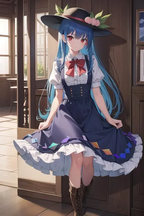 insanely detailed, absurdres, ultra-highres, ultra-detailed, best quality, 1girl, solo, nice hands, perfect hands BREAK (Idol costume:1.3), (pink and white theme:1.2), (white blouse:1.4), (white collar, tie:1.3), (short sleeve:1.2), (pink tartan-check pattern (ruffle-skirt, multilayer-skirt):1.4), (white basque-beret with ribbon:1.3), (Fishnet stockings:1.3), (glove:1.2), (cleavage:-1.5) BREAK happy smile, laugh, closed mouth BREAK , standing, cowboy shot, looking at viewer BREAK slender, kawaii, perfect symmetrical face, ultra cute girl, ultra cute face, ultra detailed eyes, ultra detailed hair, ultra cute, ultra beautiful BREAK in school ground, depth of field, ultra detailed background BREAK medium large breasts BREAK turquoise blue hair, black eyes, dutch braids,