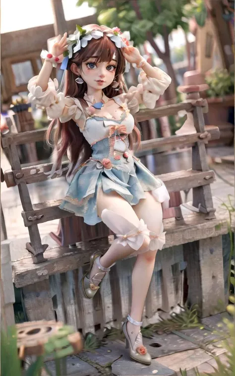 nikon RAW photo,8k,Fujifilm XT3,masterpiece,best quality,realistic,photorealistic,ultra detailed,extremely detailed face,cinematic lighting, gril,1girl,solo,full body, earrings, edium breasts, high heels, dynamic pose,happy,Surrounded by flowers,(flower:1.2),Rich details,fashion,cuteg,
library,
SlateGray long straight_hair,
(MintCream Rose Dress:0.7),<lora:lolita_dress_classic_1_v3:0.55>
<lora:sd-No.188:0.7>