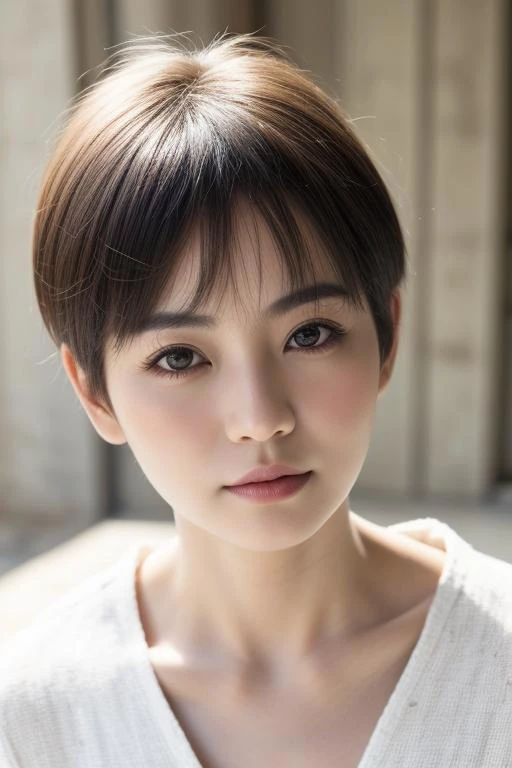 mature Chang Ma short haircut, perfecteyes eyes, <lora:lora_perfecteyes_v1_from_v1_160:1>