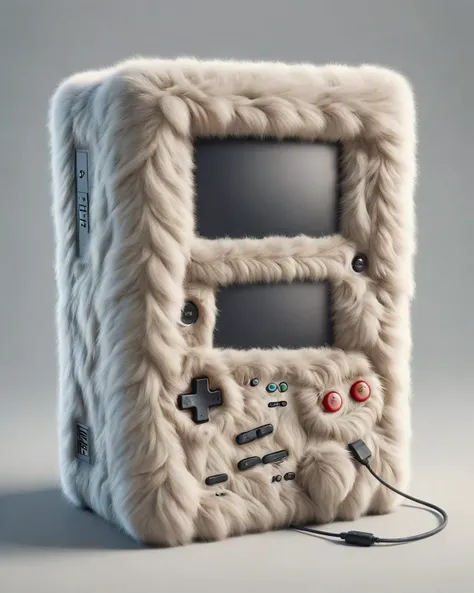 Game console, <lora:ral-fluff-sdxl:1> ral-fluff