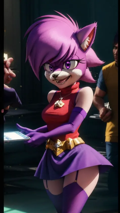 <lora:soniathehedgehog:0.8> sonia, purple hair, furry female, animal ears, furry, body fur, animal nose, two-tone fur, elbow gloves, pink fur, short hair, BREAK, sleeveless, skirt, shirt, gloves, jewelry, necklace, BREAK, (cute, adorable:1.25), masterpiece, best quality, extremely detailed, highly quality, 4k, sharp focus, professional, sharp focus, award winning, cinematic lighting, octane render, unreal engine, volumetrics dtx, Wallpaper,