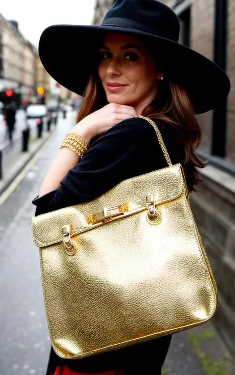[Quality paparazzi] photo of a [27 yo Polish heiress] BREAK (mafia den),[underground London club]BREAK((mink)) ((Diamonds and GOLD jewelry)) ((Expensive BAG)), [natural unsuspecting pose], [beautiful], [opulent  background sunset], [wet afternoon lighting], [super sharp polished glass lens], [medium format digital camera], in the style of [Annie Leibovitz]<lora:MoreDetails:.75> <lora:BetterHands:1>