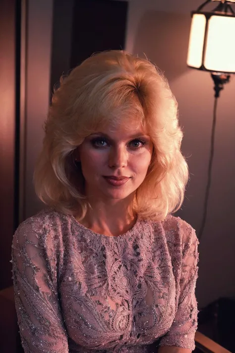 photo of loniand, a woman, 30 years old, solo, realistic, <lora:Loniand_V1-000006:0.8>, 1980s, 80s style, (masterpiece:1.1), (best quality:1.1), beautiful, (intricate details), unity 8k wallpaper, ultra detailed, beautiful, aesthetic, perfect lighting