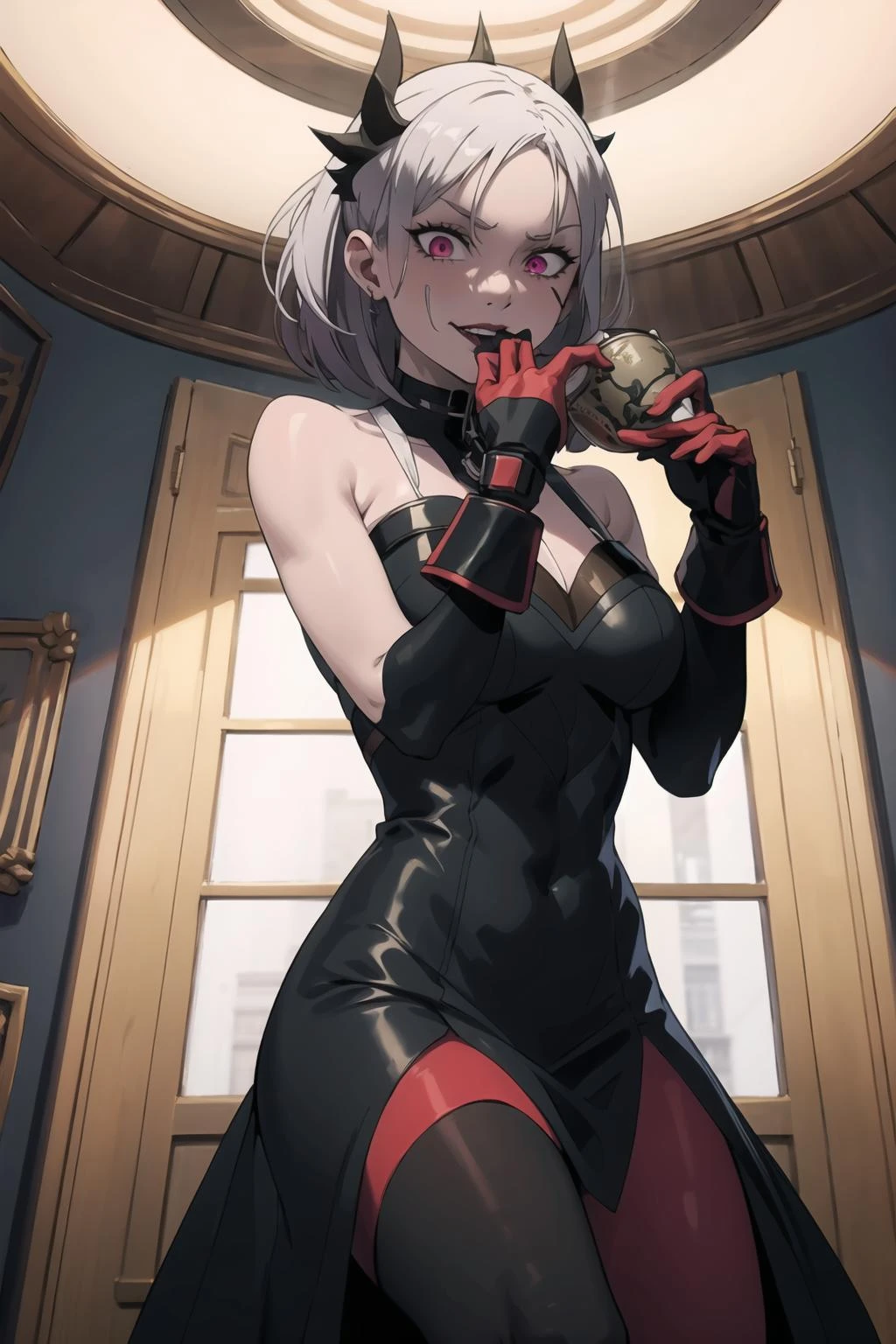 <lora:v2EvilT-16:0.75>, EvilT, best quality, masterpiece, highres
