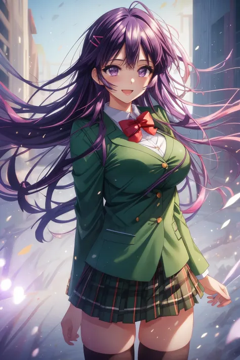 ((Best quality)), ((masterpiece)), ((perfect composition)):1.5, ((perfect anatomy)):1.5, illustration, high-res, prefect lighting, dynamic angle, (((clean and clean))), absurdres, (((clean and clean))), uncreditable absurdres, 1girl, sole, standing, chizuruchankaihatsunikki, matured, sexy, spread pussy, orgasm, full body, purple hair, long hair, hairclip, purple eyes, school uniform, green pleated skirt, red choker, no panties, see-through:1.1, ((zettai ryouiki)), pussy, huge breasts, playing, femdom, open mouth, happy, smile, enchanting expressionless, happiness, confident, enjoying, (detailed face description), (detailed eyes description), lying, seductive, advanced cg, amazing quality, octane rendering.
<lora:ChizuruchanKaihatsuNikki-08:0.7> <lora:add_detail:0.35> <lora:rainbow:0.35> <lora:SDXL Detail:0.1> <lora:BetterPussyV0.1.0-LR00025-Locan:1>