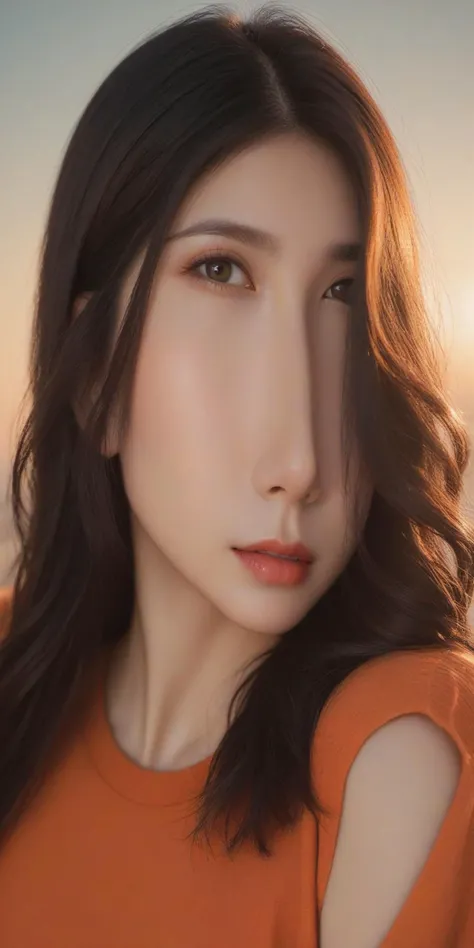 portrait of a woman, xxmix girl woman