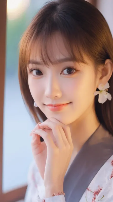 xxmixgirl, (1Girl:1.3),flawless,clean,masterpiece,professional artwork,famous artwork,(perfect face:1.6),Detail Face,Highly detailed face and skin texture,Double eyelids,Detailed eyes,(beautiful eyes:1.4),Pure Beauty,(slim female body:1.3),(Night:1.5),(outdoor:1.2),goddess,fantasy,dreamlike,(rich:1.4),luxury,intricate detail,delicate pattern,charming,hair ornament,(smile:1.3),looking at viewer,(cherry blossoms:1.3),onsen,(big breasts:1.2),(Soft light:1.2),(solo:1.6),Earrings,Necklace,(Elegant hair:1.2),High- sharpness,High High quality,detailed body render,Clear focus,Gradient hair,Slender abs,Long hair,best quality,