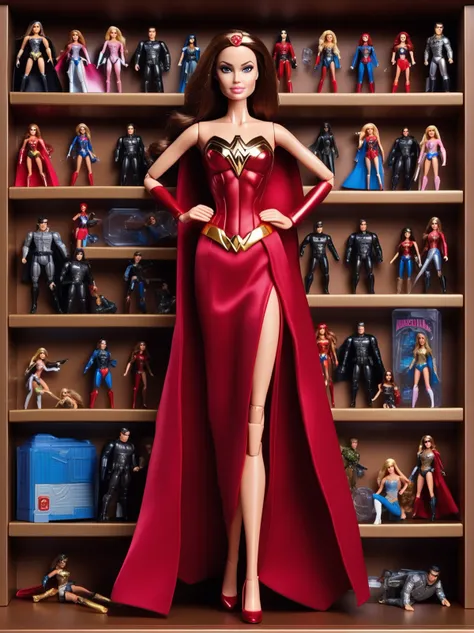 premium playset toy box, (masterpiece, best quality, ultra detailed, absurdres),(inboxDollPlaySetQuiron style), the barbie superheroine angelina jolie, (plastic toy playset pack), inside gift box,
<lyco:SDXL1.0_quiron_inboxDollPlaySet_v5.1_lycoris:0.97>