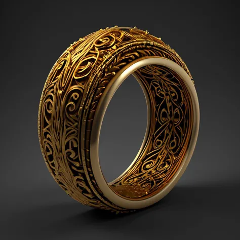 masterpiece, best quality, octane render, hdr,
no humans, simple background, black background, grey background, depth of field, gradient background,
(ring), silver, intricate detail, (small gold leaf) in ring,
<lora:ElderRing:1>,
