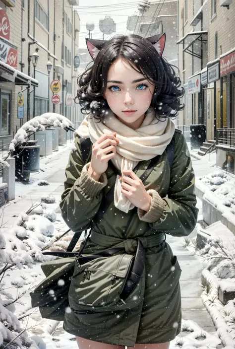 heavyfall, snowfall in background,<lora:ÐдÑÑий Ñнег(heavyfall, snowfall in background):1.1>, <lora:ÐоÑка-девоÑка из Ñок ÑоÑ(cyan, animal ears, cat ears,tail,blue eyes,black hair,curly hair):0.7>, cyan, animal ears, cat ears,tail,blue eyes,black hair,curly hair, 1girl in full growth, best quality, masterpiece, ultra-detailed, high quality, perfect nose, highly detailed skin, warm skin tone, defiance512, RAW photo, best quality, high resolution, (masterpiece), dreamlike, dreamy, modelshoot style, analog style, tonemapping, photorealistic, professional photography, sharp focus, HDR, 8K resolution, intricate detail, sophisticated detail, hyper detailed, (depth of field), highlight and shadow, volumetric lighting, cinematic bloom, professional light, looking at viewer, blotchy,
