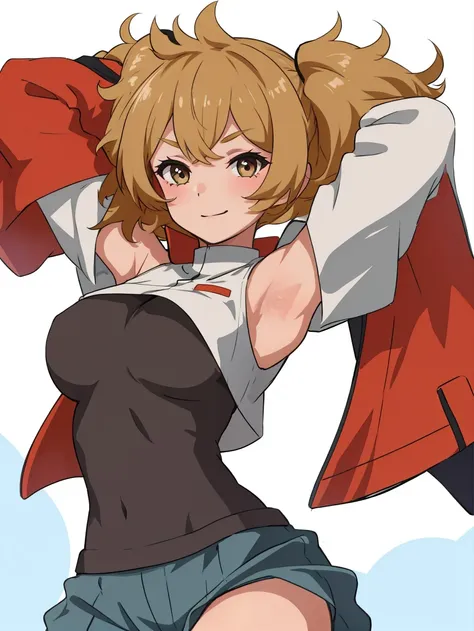 1girl, arms_up, <lora:Renee:0.6>,