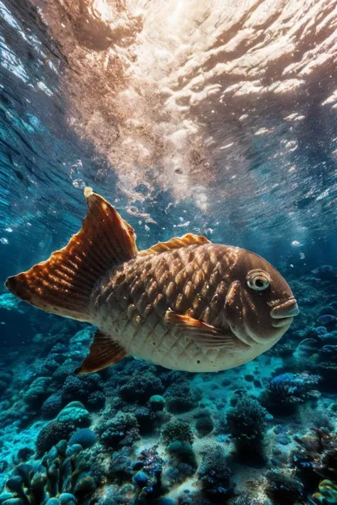 <lora:Underwater world_20231215022319:0.75>, photo_unp, realistic photo of an Underwater world, <lora:Fish_shaped_waffle_v1:0.5> taiyaki (waffle:0.4) under the sea, no humans, (masterpiece:1.0), (best quality:1.0), beautiful, (intricate details), unity 8k wallpaper, ultra detailed, sunlight