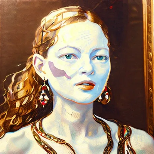 painting polumna at hogwarts