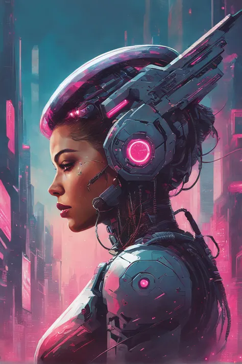 cyborg by Alena Aenami