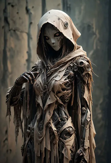 Create a vivid description capturing the essence of a slender Cyborg wearing a boldly patterned torn Shadow linen hooded Cape and Large round Bamboo hat, It gazes directly at the camera, extending his arm with fingers forming a peace sign. The surreal scene is further enhanced as her long hair seamlessly merges with the vibrant background.
raw photo, a spectral neon sunset landscape, photorealistic, high detailed texture, 8k uhd, dslr, soft lighting, high quality, film grain, Fujifilm XT3, highly detailed photography, (muted colors, cinematic, dim colors, soothing tones:1.2), vibrant, insanely detailed, hyperdetailed, (dark shot:1.2), (vsco:0.3), (intricate details:0.9), (hdr, hyperdetailed:1.2)
atmospheric haze, Film grain, cinematic film still, shallow depth of field, highly detailed, high budget, cinemascope, moody, epic, OverallDetail, gorgeous, 2000s vintage RAW photo, photorealistic, candid camera, color graded cinematic, eye catchlights, atmospheric lighting, skin pores, imperfections, natural, shallow dof