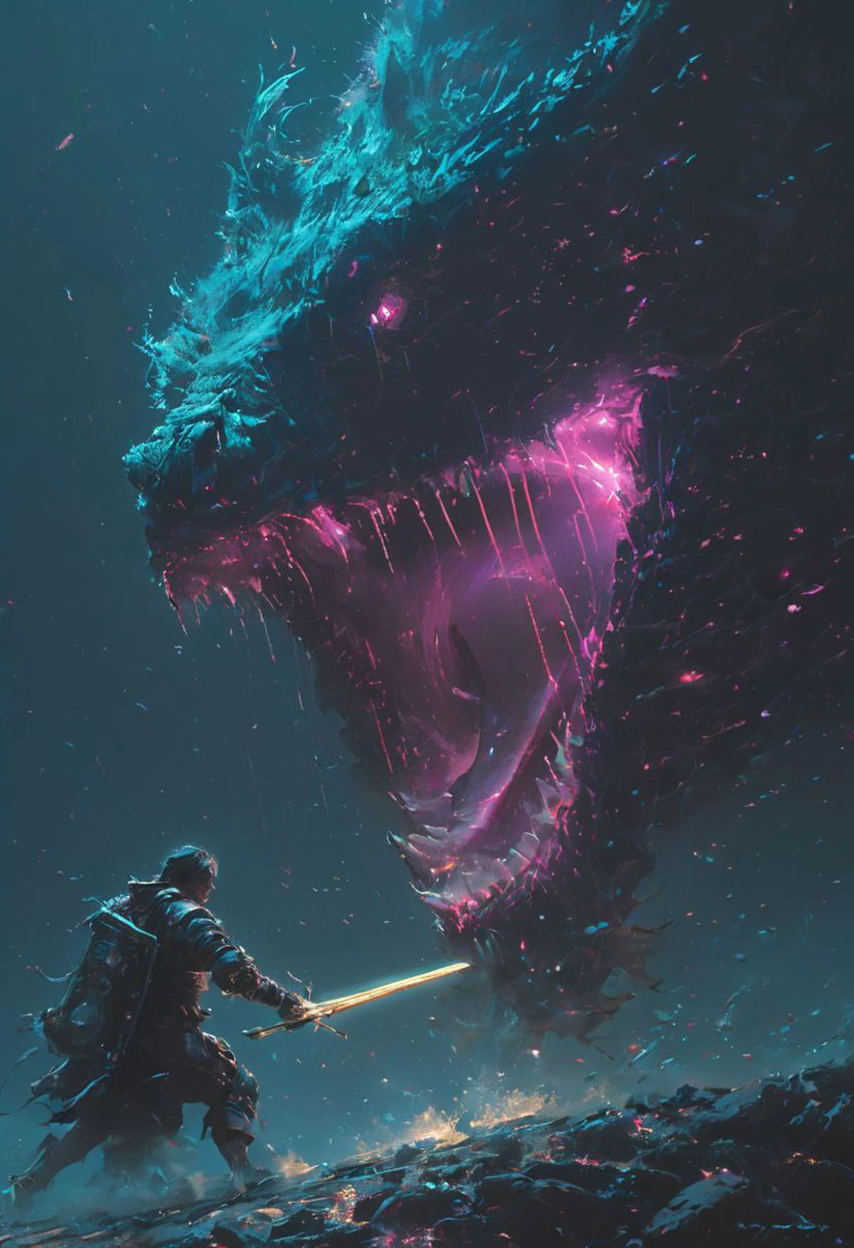Bosstyle, drunken fist, 80s Synthwave Neon ascii_art, by Guy Davis and Boris vallejo, calmness, serenity, wide angle, hyper detailed, anime poster art, bold lines, award winning, Female Fighter owns Boss in space, trending on ArtStation , (intricate details, masterpiece, best quality:1.4),
looking at viewer, fight stance, high kick,
<lora:add-detail-xl:1> <lora:xl_more_art-full_v1:0.5> <lora:NicolaSamori:0.5> in the style of nicola samori <lora:looking_at_viewer:2>