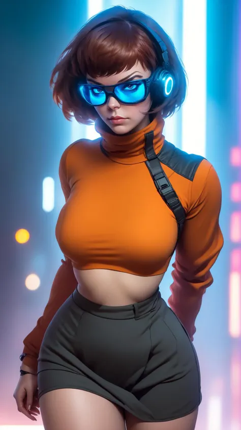 Pov), Espejismo ejecutivo, Helen Parr hembra madura, Straight brown hair on the shoulder, sombra de ojos de maquillaje grueso, seductor, Intricate Decolative Eyelashes Eyeliner, maquillaje, senos grandes, Muslos, curva, Traje de negocios, formal, (escote:1.4), gargantilla, Ropa interior de encaje, pencil skirt, Zapatos de corte, Collar de joyas y pendientes, multiple focus, (en la oficina, Paisaje urbano en la ventana exterior, handheld, intimidante, inexpresivo:1.4), (Arte CG, Ultra detallado, La mejor calidad, illustration, particle lighting, Unidad 8K Fondo de pantalla, Hermoso brillo detallado, un extremadamente delicado y hermoso:1.3), piel resplandeciente, cabello brillante, Vestuario detallado y delicado