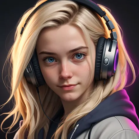 long straight dark brown haired gamer girl leaning into the camera, three-quarter headshot:1.2, lean body, fit body, photo from front above, dark red hoodie:1.2, straight hair, large leather gamer headphones:1.2, skintight black top:1.2, looking at viewer, realistic, 4k, cinematic lighting, perfect, soft lights, intricate details:1.2, high resolution skin:1.2, realistic skin texture, realistic face, perfect anatomy, lean girl, fit girl, sfw:1.2, jumper:1.2, hoodie:1.2, headphones:1.2, round breaszs:1.2
