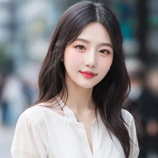 nikon RAW photo,8 k, Fujifilm XT3,masterpiece, best quality, realistic, photorealistic, ultra detailed, extremely detailed face, solo,1girl, standing, fashionable and trendy atmosphere, high-end makeup products, and a stylish expression on her face,