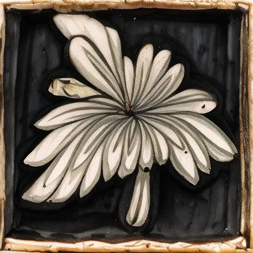 masterpiece, best quality,flower, <lora:baekjaaa:1.2>, monochrome, leaf, fruit, traditional media