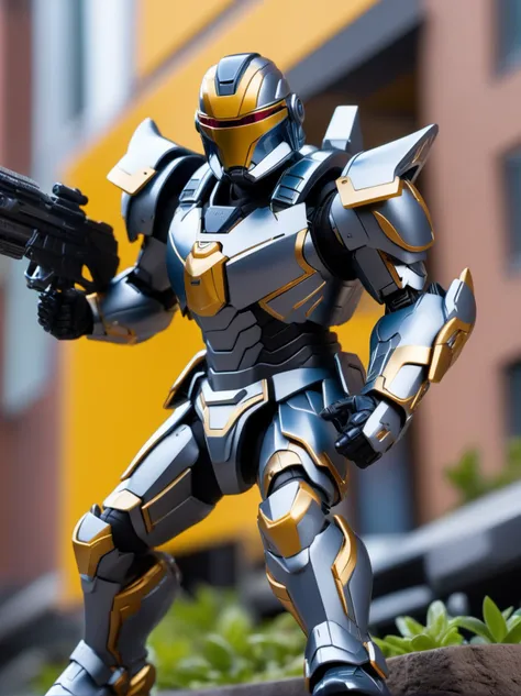 (8k, ultra quality, masterpiece:1.5), (Dutch angle:1.3), ActionFigureQuiron style,action figure box, solo, 1boy, male focus, armor, copyright name, helmet, logo,<lyco:SDXL1.0_quiron_ActionFigure_v4.1_lycoris:1.0>