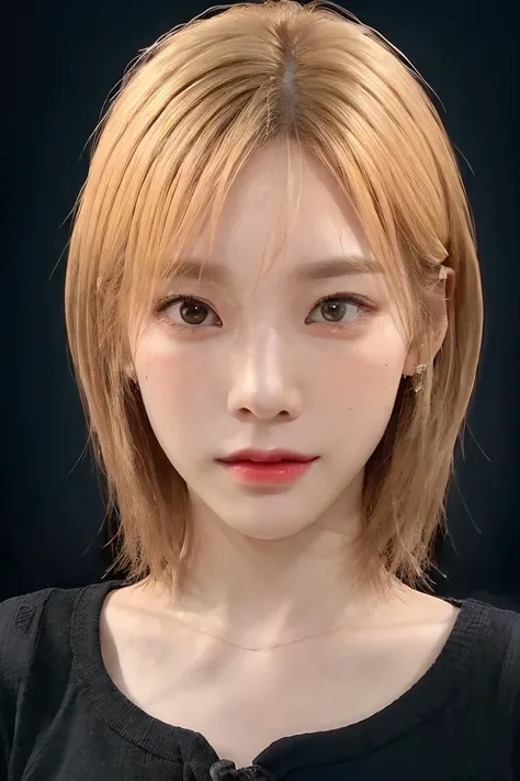 A woman, [korean], pale_skin,
[looking_at_camera, looking_at_viewer],
((realistic, photorealistic)),
((masterpiece, best quality, ultra detailed)),
upper_body, portrait, detailed_face,
pores, blemish,
[darkness, dark, dim_lighting, black_background],
(cold_light),
happy_expression,
earrings,
(((skinny, thin))),
(bangs), blonde_hair, white_hair,
<lora:snsdTaeyeon_snsdTaeyeonV1:1>,