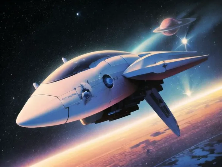 (best quality, masterpiece, illustration:1.1), sci-fi, (spaceship:1.1), space, <lora:NoiseFormBeta:0.9>,