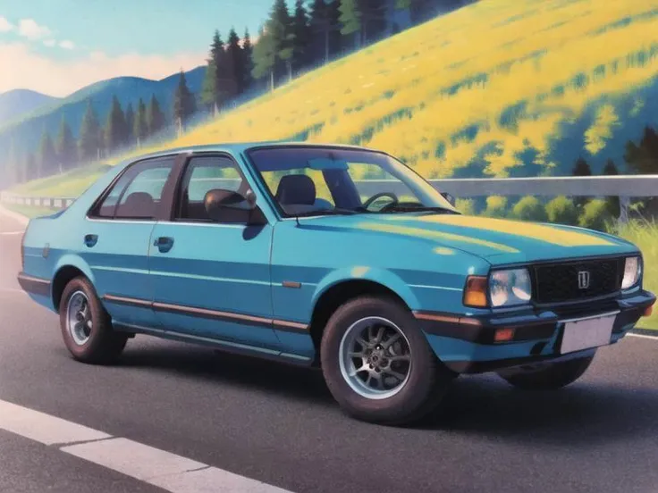 (best quality, masterpiece, illustration:1.1), honda car, road, <lora:NoiseFormBeta:1>,