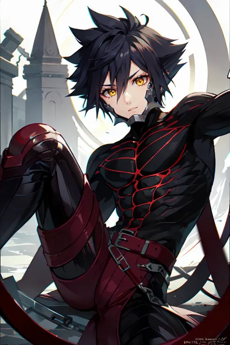 《the original god》Arataki Kazuto , male people, chest muscle, Sexy , Venom symbiote for your body, Black mucus of the body , into venom, venomize,Black bodysuit,(Cloak),Red cape,Abs,(Adult male)((Venom possession,venom symbiote)),over-Tortoise Man,Battle damage,((Masterpiece)), ((Best quality)), Ultra detailed,((illustration)), Dynamic Angle, Detailed light, (Delicate eyes), Floating, 1boy, Male focus, Head, Clothing, Yellow eyes, necklace, tattoo, (Forehead:0.8), (ahoge:0.8), jewelry, brunette color hair,apathy,Ray, chest muscle, Sexy , Venom symbiote for your body, Black mucus of the body , (into venom), Venom,frontage,Bust photo,White tight-fitting top,spiderman outfit,style of anime4 K, 4K anime wallpaper, Badass anime 8 K, 4 k comic wallpaper, young anime man, Anime boys, Anime wallpapers 4 k, Anime wallpaper 4K, High quality anime art style, Anime moe art style, Anime art wallpaper 8 K, Anime art wallpaper 4 K, RGB lighting,