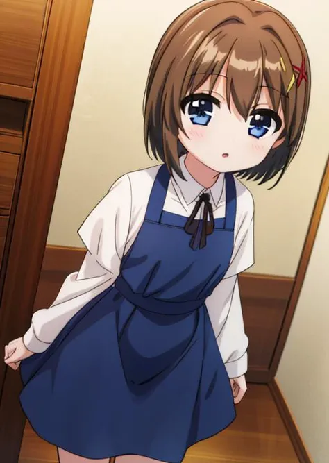 masterpiece, best quality, highres,1girl,  <lora:nanoha-movie-2nd-yagami-hayate:0.7>,yagami_hayate, short hair,12yo,solo,<lora:GoodHands-vanilla:0.8> <lora:anmnr01:0.3> <lora:add_detail:0.5> ,stylish pose,stylish angle,