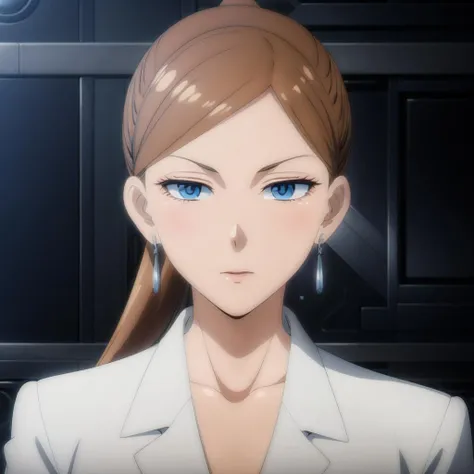 <lora:WISEEngineer002:0.7>,<lora:add_detail:1>,<lora:boldline:-0.8>,<lora:noline:0.3>,
WISEEngineer,1woman,solo,looking at viewer,
ponytail,brown hair,blue eyes,earrings,
formal_dress,
